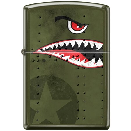 Zippo 2024 Zippo Nose Art Design, Green Matte ZIP-221CI413623
